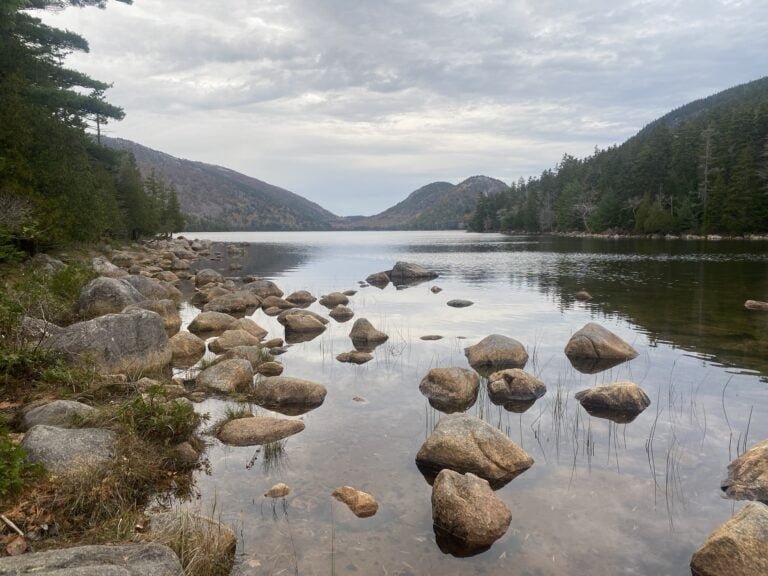 One of many beautiful stops we make on our driving tours of Acadia National Park.